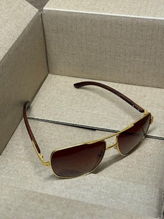 Vintage-Style Metal Navigator Sunglasses (Mint) main image 6